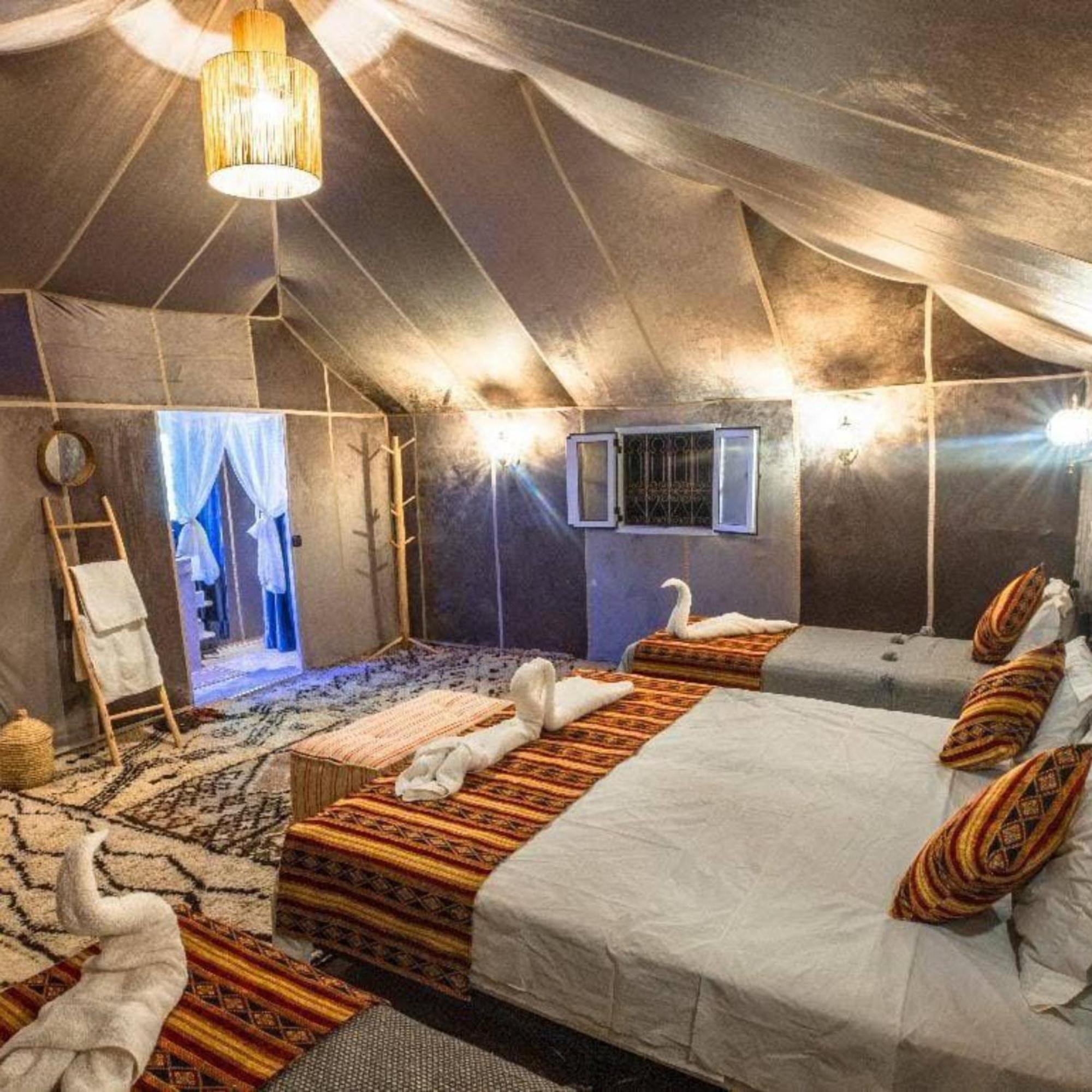 Layali Luxury Desert Camp メルズーガ エクステリア 写真