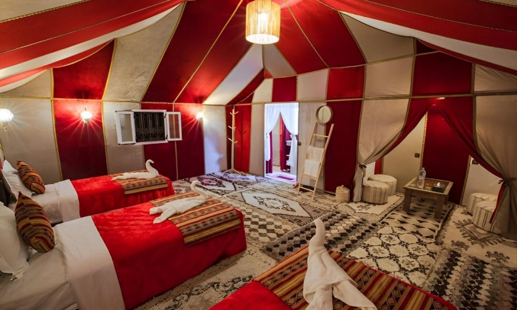 Layali Luxury Desert Camp メルズーガ エクステリア 写真