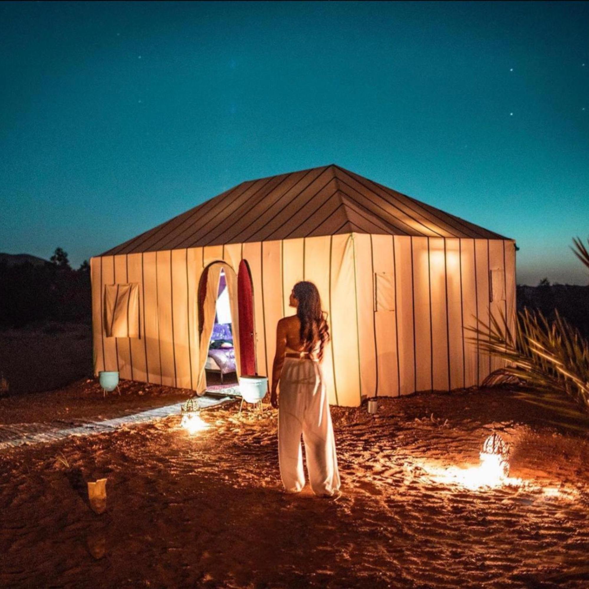 Layali Luxury Desert Camp メルズーガ エクステリア 写真